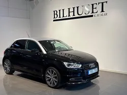 Svart Begagnad 2017 Audi A1 Sportback Comfort Halvkombi | 139 900 kr (Marknadspris)