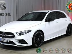 Vit Begagnad 2018 Mercedes A200 AMG Halvkombi | 244 900 kr (Marknadspris)