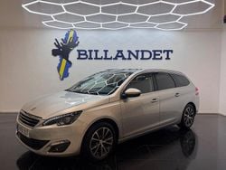 Ljusgrå Begagnad 2015 Peugeot 308 Allure Kombi | 79 900 kr (Marknadspris)