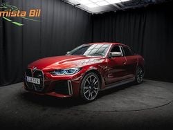 Röd Begagnad 2023 BMW i4 Shadowline Sedan | 498 596 kr (Marknadspris)