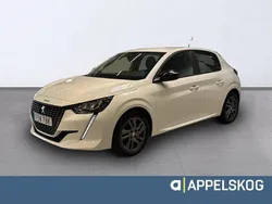 Vit Begagnad 2022 Peugeot 208 Active Halvkombi | 138 900 kr (Marknadspris)