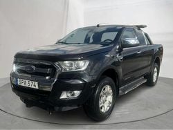 Svart Begagnad 2017 Ford Ranger Pickup | 89 000 kr (Superpris)