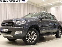 Grå (grå metallic) Begagnad 2018 Ford Ranger Wildtrack Pickup | 299 900 kr (Bra pris)