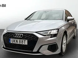 Silver Begagnad 2022 Audi A3 Sportback Proline Halvkombi | 239 000 kr (Marknadspris)