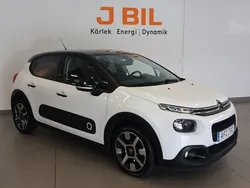Vit Begagnad 2018 Citroën C3 Shine Halvkombi | 99 900 kr (Marknadspris)
