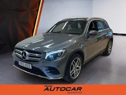 Grå Begagnad 2017 Mercedes GLC220 AMG line SUV | 234 900 kr (Bra pris)