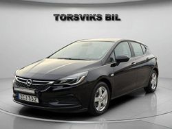 Svart Begagnad 2017 Opel Astra Enjoy Halvkombi | 129 900 kr (Marknadspris)