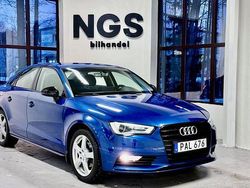 Blå Begagnad 2016 Audi A3 Ambition Sedan | 164 400 kr (Marknadspris)