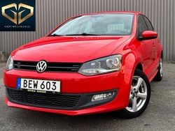Röd Begagnad 2014 VW Polo Halvkombi | 74 900 kr (Marknadspris)