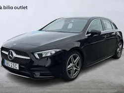 Svart Begagnad 2019 Mercedes A180 AMG Halvkombi | 244 900 kr (Marknadspris)