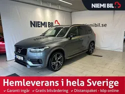 Grå Begagnad 2016 Volvo XC90 R-Design SUV | 384 900 kr (Marknadspris)