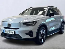 Ljusblå (blå) Begagnad 2024 Volvo EX40 Performance SUV | 529 900 kr