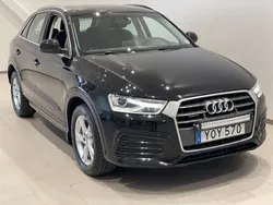 Svart (brilliantsvart) Begagnad 2017 Audi Q3 Sport SUV | 219 900 kr (Lite dyr)