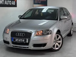 Silver Begagnad 2006 Audi A3 Sportback Attraction Halvkombi | 54 900 kr (Marknadspris)