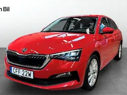 Röd (corrida red) Begagnad 2020 Skoda Scala Style Halvkombi | 179 900 kr (Bra pris)