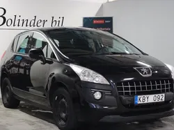 Svart Begagnad 2009 Peugeot 3008 Kombi | 43 900 kr (Bra pris)