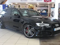Svart Begagnad 2016 Audi A6 Ambition Kombi | 449 900 kr