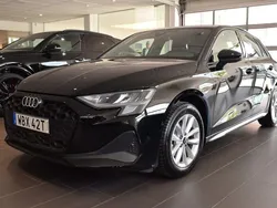 Svart Ny 2025 Audi A3 Sportback Halvkombi | 309 000 kr (Bra pris)