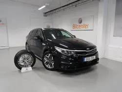 Svart Begagnad 2018 Kia Optima Hybrid 3 Sedan | 209 900 kr (Marknadspris)