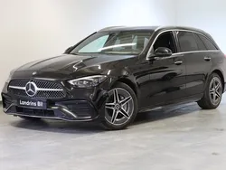 Svart Begagnad 2022 Mercedes C300e AMG line Kombi | 469 000 kr (Marknadspris)
