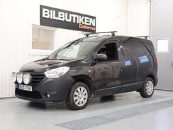 Svart Begagnad 2016 Dacia Dokker Minibuss | 54 500 kr