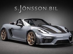 Grå (arctic grey) Ny 2024 Porsche 718 Spyder Cab | 2 195 000 kr