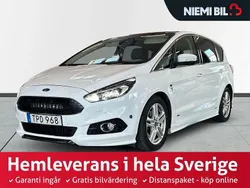 Vit Begagnad 2016 Ford S-MAX Business Edition Minibuss | 169 900 kr (Marknadspris)