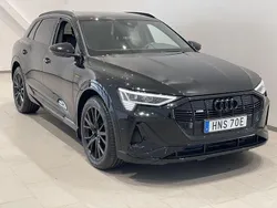 Mytsvart metallic Begagnad 2022 Audi e-tron S-Line SUV | 499 000 kr (Lite dyr)