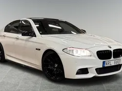 Vit Begagnad 2011 BMW 520 M Sport Sedan | 154 900 kr (Lite dyr)
