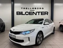 Vit Begagnad 2018 Kia Optima Hybrid 2 Sedan | 199 900 kr (Bra pris)