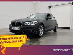Svart Begagnad 2017 BMW 118 Advantage Halvkombi | 163 900 kr (Bra pris)