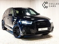 Svart Begagnad 2018 Audi Q7 S-Line SUV | 449 000 kr (Lite dyr)