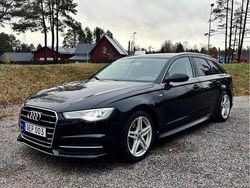 Svart Begagnad 2017 Audi A6 Ambition Kombi | 170 000 kr (Marknadspris)