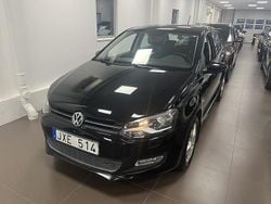 Svart Begagnad 2010 VW Polo Halvkombi | 54 000 kr (Bra pris)