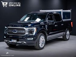 Mörkblå (blå metallic) Begagnad 2022 Ford F-150 Limited Pickup | 899 900 kr