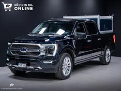 Mörkblå (blå metallic) Begagnad 2022 Ford F-150 Limited Pickup | 899 900 kr