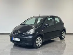 Svart Begagnad 2008 Toyota Aygo Halvkombi | 28 900 kr (Marknadspris)