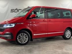 Röd Begagnad 2020 VW Multivan Highline Minibuss | 469 900 kr (Superpris)