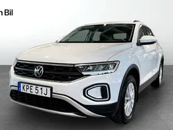 Vit Begagnad 2022 VW T-Roc Life SUV | 219 900 kr (Marknadspris)