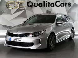 Silver Begagnad 2018 Kia Optima Hybrid 2 Sedan | 174 900 kr (Marknadspris)