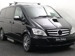 Svart Begagnad 2013 Mercedes Viano Minibuss | 219 000 kr (Marknadspris)