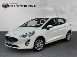 Vit Begagnad 2018 Ford Fiesta Titanium Halvkombi | 129 700 kr (Marknadspris)