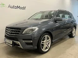 Mörkgrå (grå) Begagnad 2014 Mercedes ML350 AMG line SUV | 189 000 kr (Marknadspris)