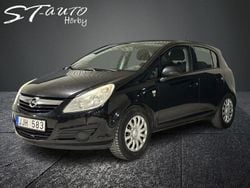 Svart Begagnad 2009 Opel Corsa Enjoy Halvkombi | 42 900 kr (Lite dyr)