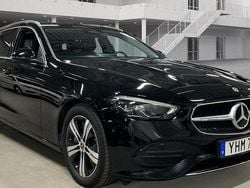 Svart Begagnad 2024 Mercedes C300e Avantgarde Kombi | 549 000 kr (Marknadspris)