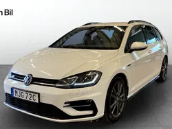 Vit Begagnad 2019 VW Golf VII R-line Kombi | 184 900 kr (Marknadspris)