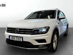 Vit (pure white) Begagnad 2020 VW Tiguan Allspace Executive SUV | 349 900 kr (Marknadspris)