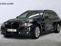 Svart Begagnad 2017 BMW 520 Kombi | 109 900 kr (Bra pris)