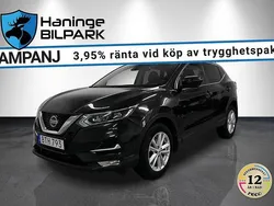 Svart Begagnad 2018 Nissan Qashqai 360º SUV | 174 900 kr (Marknadspris)