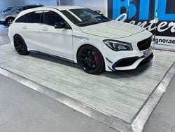 Vit Begagnad 2016 Mercedes CLA45 AMG Shooting Brake AMG Kombi | 359 000 kr (Lite dyr)